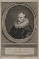 TvB G 1263
<br/>
Portret Cornelis van Aarsens
<br/>
<em>Houbraken, Jacob (1698-1780)</em>